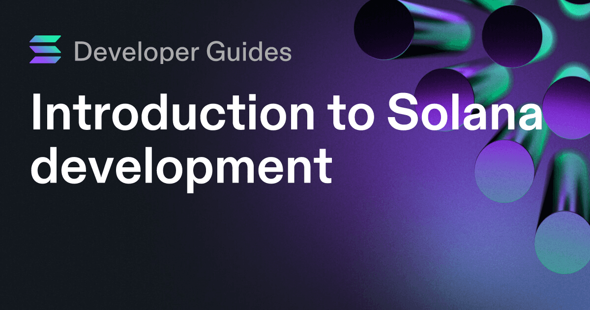 Intro to Solana development (using only your browser)